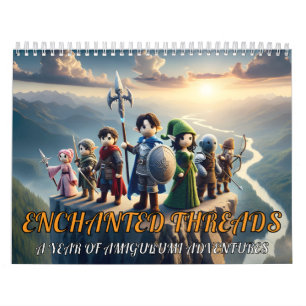 Enchanted Threads: A Year of Amigurumi Adventures Calendar