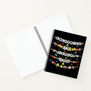 Enchanted to Teach You Teacher Funny Notebook