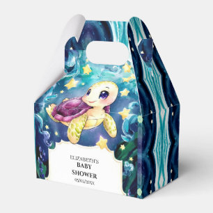 Enchanted Under the Sea Turtle Baby Shower Favour Box