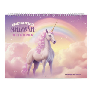 Enchanted Unicorn Dreams Calendar