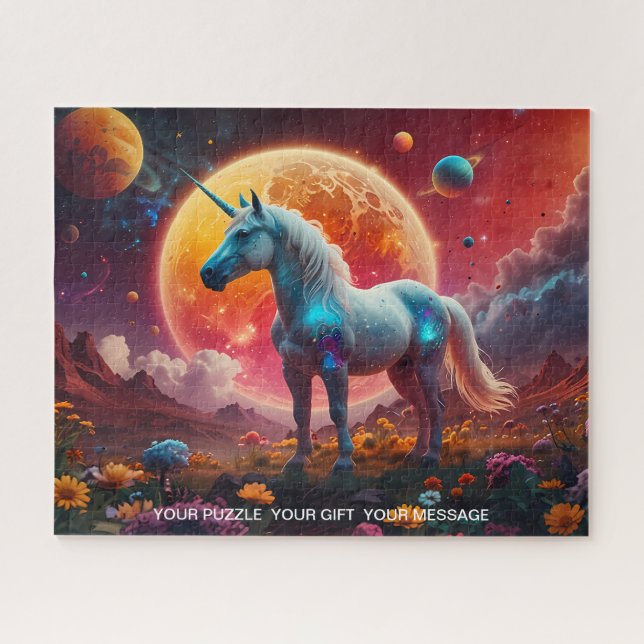 Enchanted Unicorn Fantasy  Jigsaw Puzzle (Horizontal)