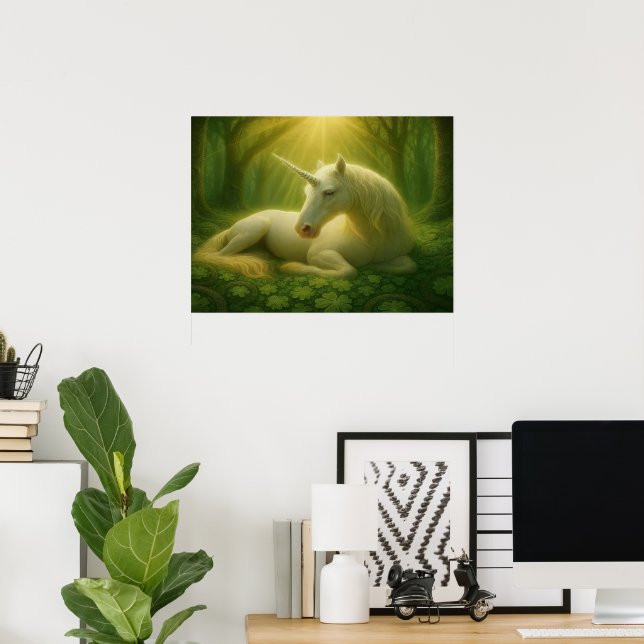 Enchanted Unicorn Poster (Home Office)