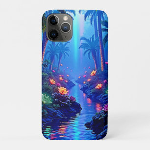 Enchanted Vibrant River Forest Dream iPhone 11 Pro Case