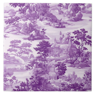 Enchanted Violet Valley Collection Ceramic Tile