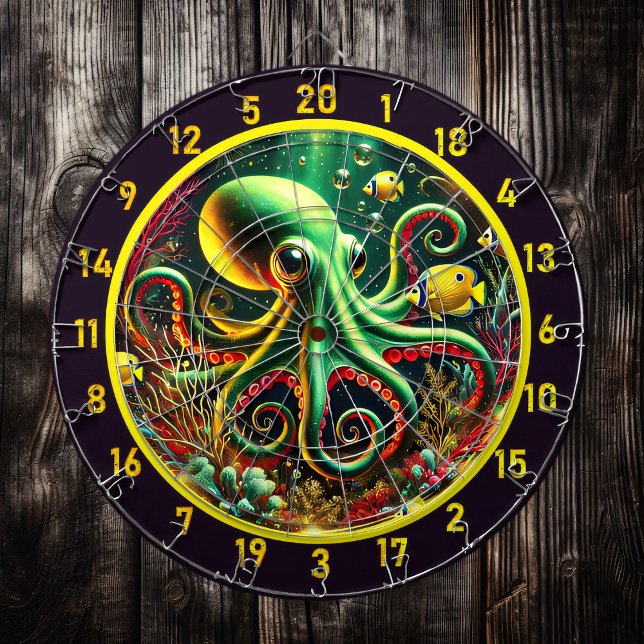 Enchanted Waters Octopus Dartboard (Creator Uploaded)