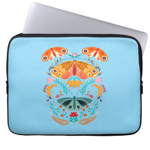 Enchanted Wings Magical Moth Butterfly Laptop Sleeve