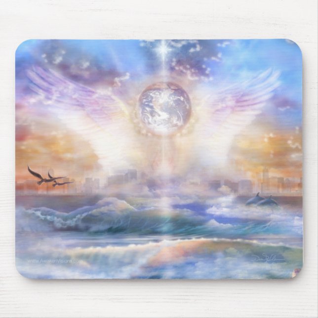 Enchanted Wings Mouse Pad (Front)