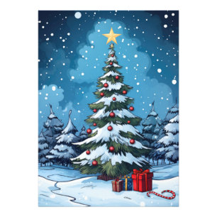 Enchanted Winter Eve Photo Print