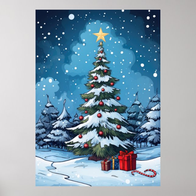 Enchanted Winter Eve Poster (Front)