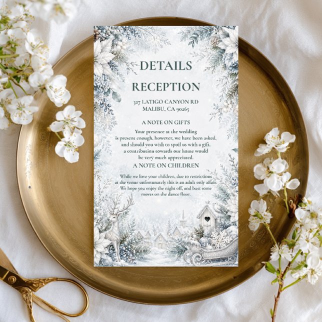 Enchanted Winter Hamlet Enclosure Card (Creator Uploaded)