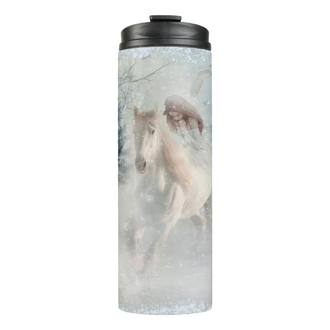 Enchanted Winter Princess Thermal Tumbler (Front)