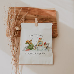 Enchanted Winter Woodland   Birthday Favour Bag