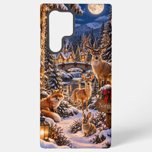 Enchanted Winter Woodland Christmas Phone Case