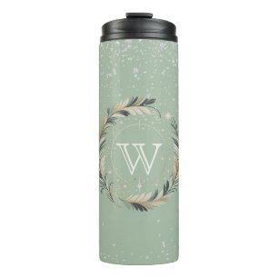 Enchanted Winter Wreath Thermal Tumbler