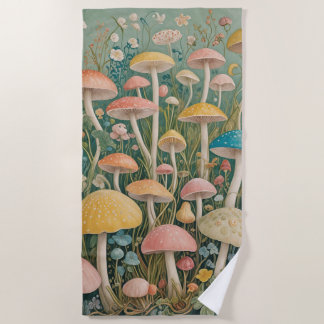 Enchanted Woodland Beach Towel