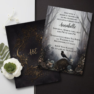 Enchanted Woodland Bird Invitation