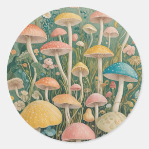 Enchanted Woodland Classic Round Sticker