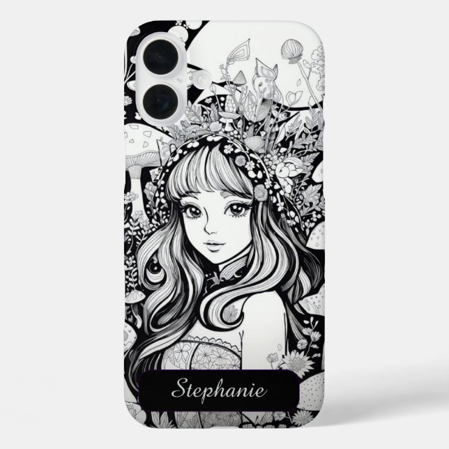 Enchanted Woodland Fairy Art Case-Mate iPhone Case (Back)