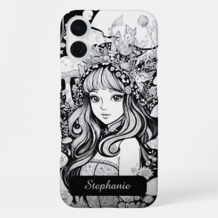 Enchanted Woodland Fairy Art iPhone 16 Plus Case