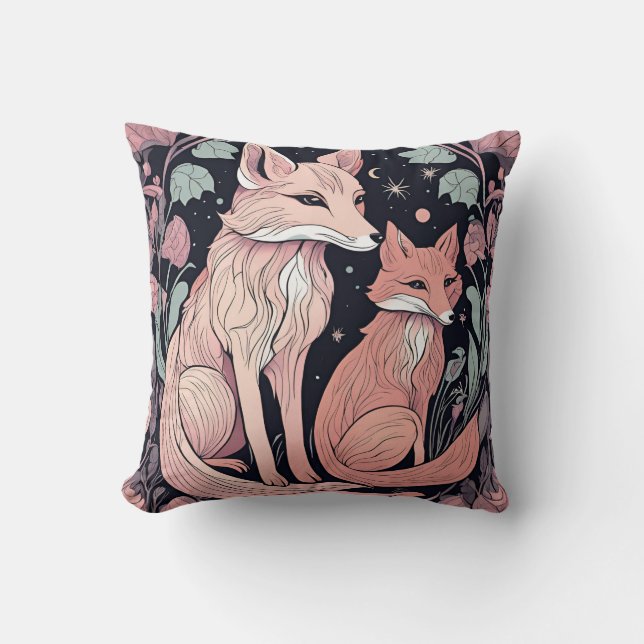Enchanted Woodland Fox D15 Cushion (Front)