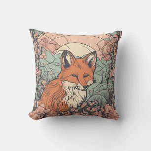 Enchanted Woodland Fox D9 Cushion