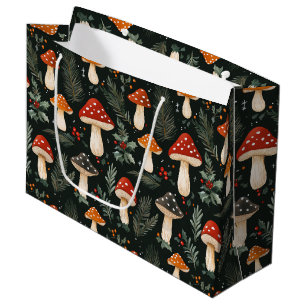 Enchanted Woodland Holiday Large Gift Bag