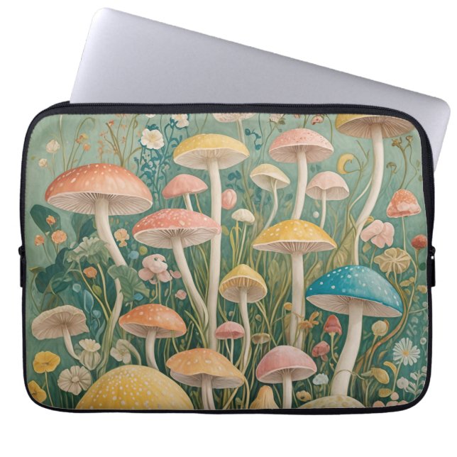 Enchanted Woodland Laptop Sleeve (Front)