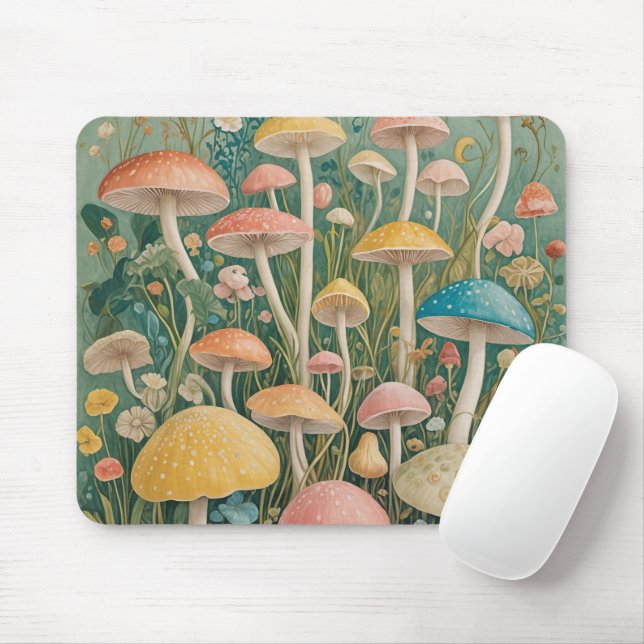 Enchanted Woodland Mouse Pad (With Mouse)