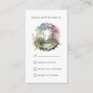 Enchanted Woodland Wedding Enclosure Card