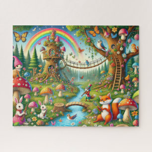 Enchanted Woodland Wonderland Jigsaw Puzzle