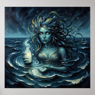 EnchantedSeaGoddess Poster