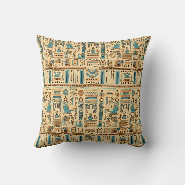 Enchanting Ancient Egypt Timeless Elegance Cushion (Back)