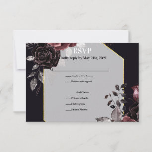 Enchanting Blooms RSVP Card