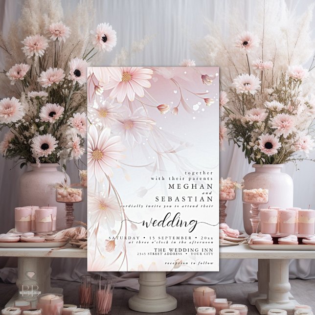 Enchanting Blush Pink Floral Wedding (Creator Uploaded)