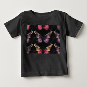 Enchanting Butterfly Pattern Baby T-Shirt