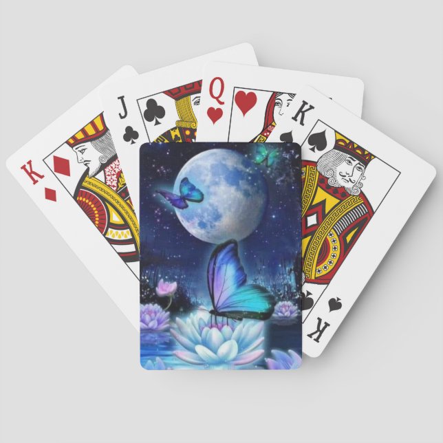 Enchanting Celestial  Playing Cards (Back)