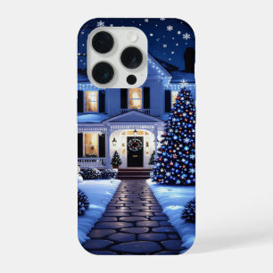 Enchanting Christmas Winter Village Wallpaper 2025 iPhone 15 Pro Case