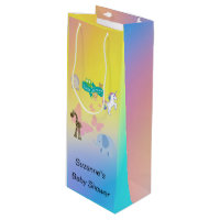 Enchanting Critter Parade Baby Shower Yellow Pink