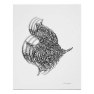 "Enchanting Divide", Glossy Poster