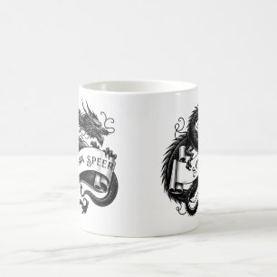 "Enchanting Dragon-Themed Mug for Fantasy Lovers