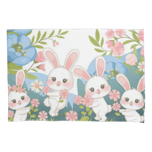 Enchanting Easter celebration design Pillowcase