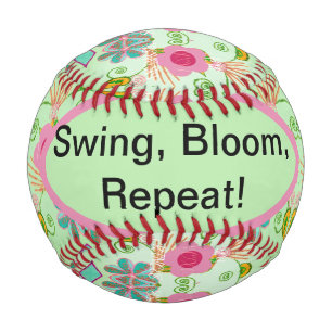 Enchanting Eclectic Garden: Diverse Floral Beauty  Baseball
