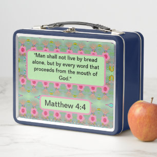 Enchanting Eclectic Garden: Diverse Floral Beauty Metal Lunch Box