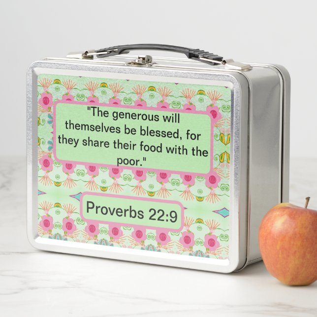 Enchanting Eclectic Garden: Diverse Floral Beauty Metal Lunch Box (In Situ)