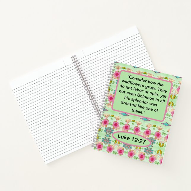 Enchanting Eclectic Garden: Diverse Floral Beauty Notebook (Inside)