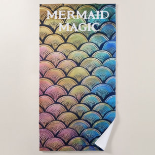 Enchanting Elegance: The Ethereal Beauty of Gradie Beach Towel