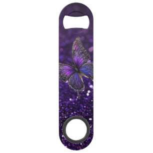 Enchanting Elegance: The Purple Sparkle Butterfly