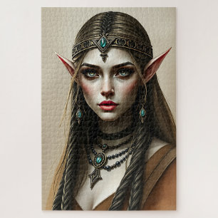 Enchanting Elven Princess Jigsaw Puzzle