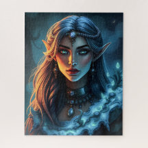 Enchanting Elven Princess - Mystical Fantasy Art