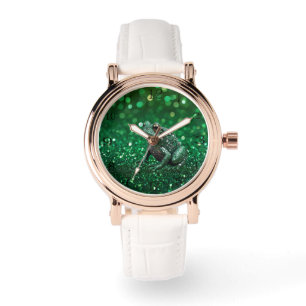 Enchanting Emergence: The Green Sparkle Frog Watch